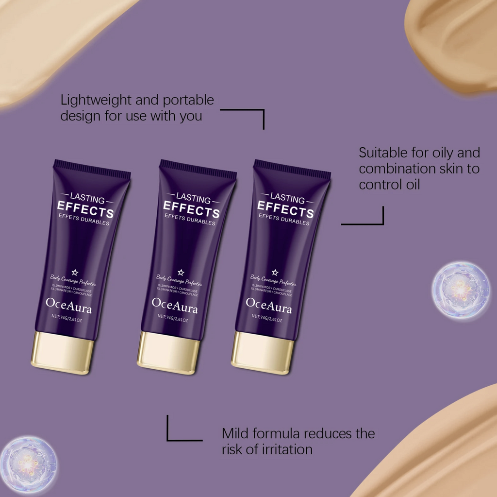 Full Coverage Liquid Concealer - Waterproof Long-Lasting Makeup