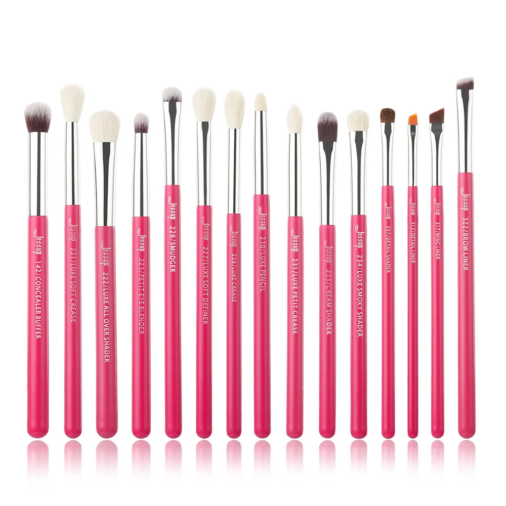 Professional Makeup Brush Set - 15 Pieces