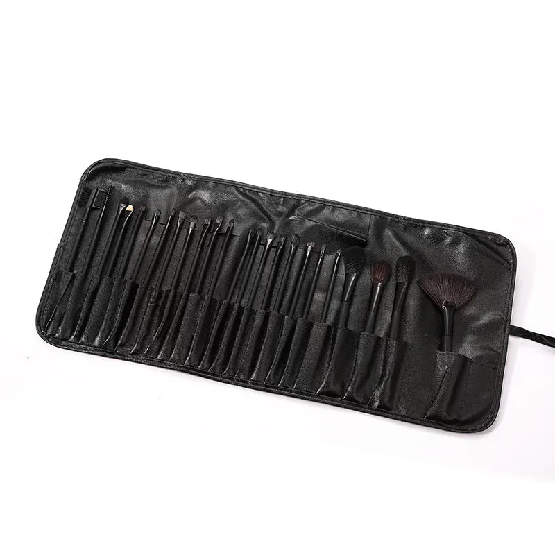 Professional Makeup Brush Set - 24 Pieces with Bag