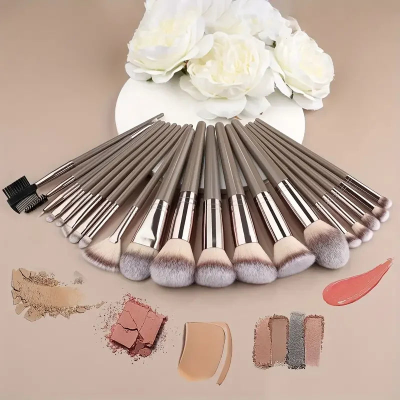 Professional Makeup Brush Set - 3-20 Pieces