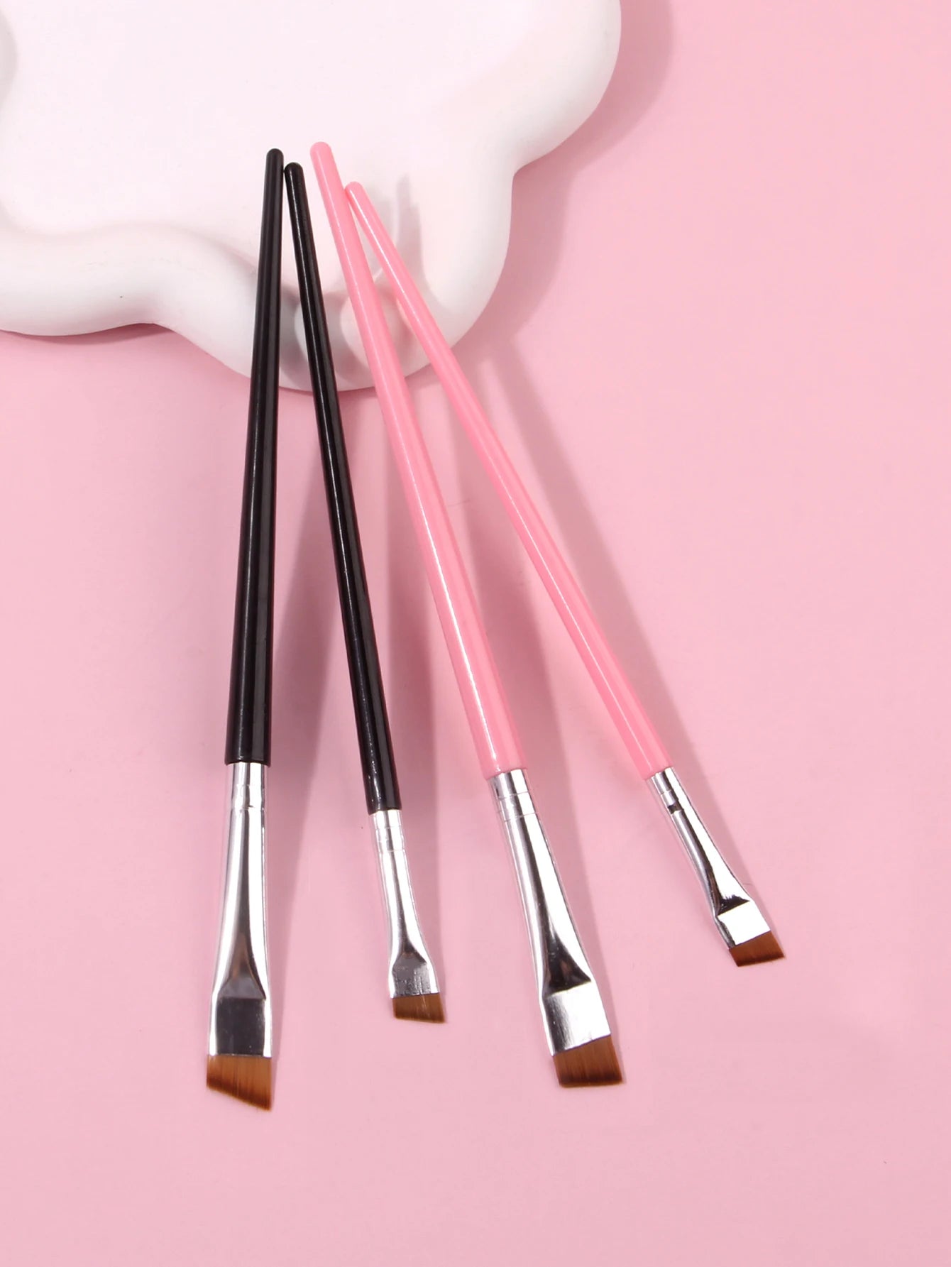 Precision Eyeliner Brush Set - 4 Pieces