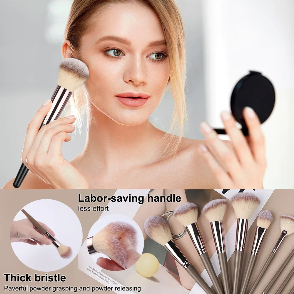 Professional Makeup Brush Set - 3-20 Pieces
