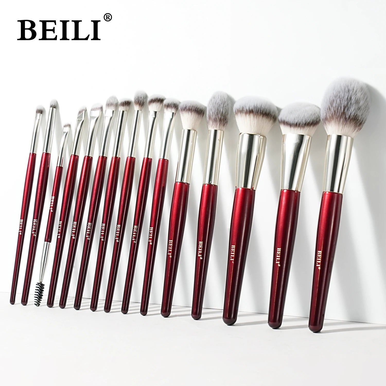 Professional Eyeshadow Brush Set - 15 Pieces