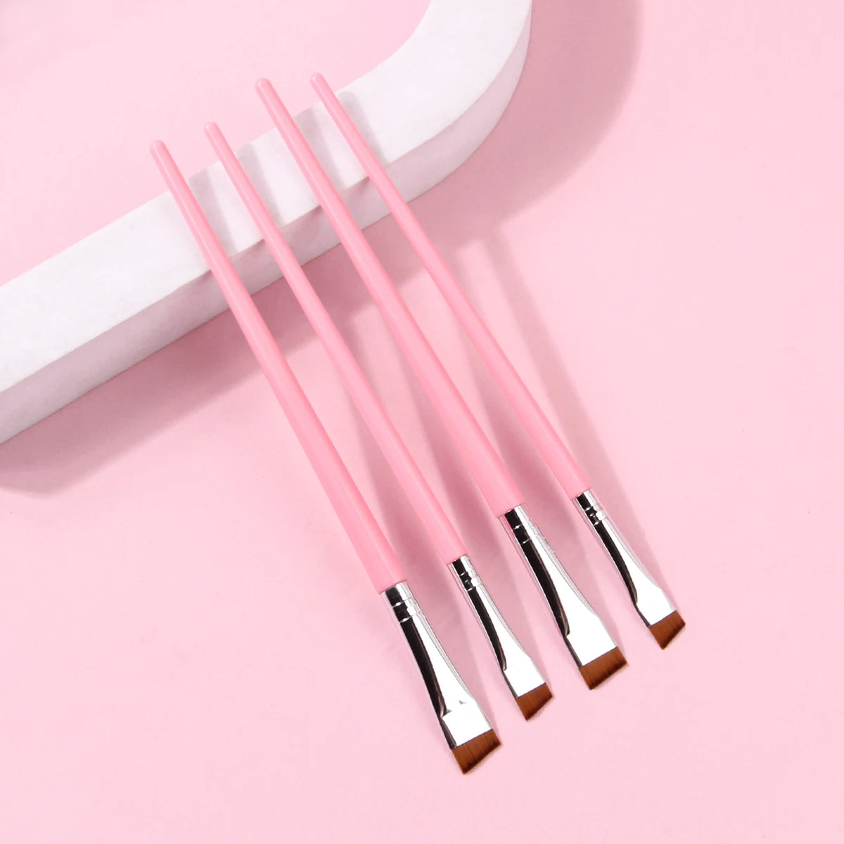 Precision Eyeliner Brush Set - 4 Pieces