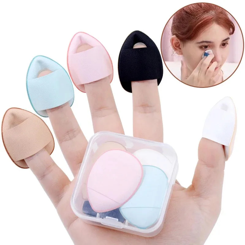Mini Finger Makeup Sponge - 5 Pack
