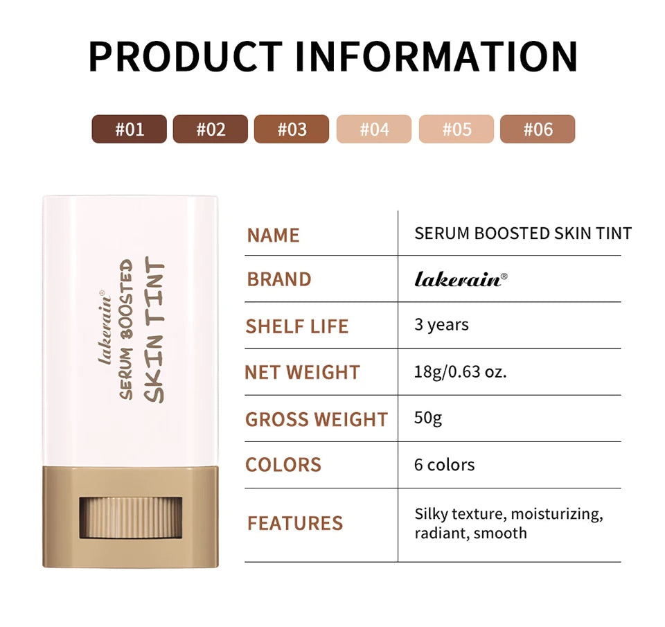 Serum Foundation Stick - High Coverage & Waterproof
