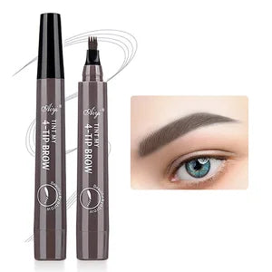 4-Prong Waterproof Eyebrow Pencil