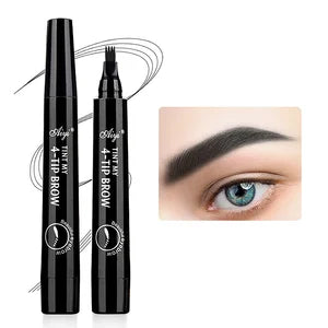 4-Prong Waterproof Eyebrow Pencil