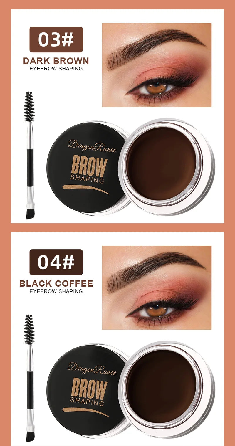 6-Color Eyebrow Styling Cream