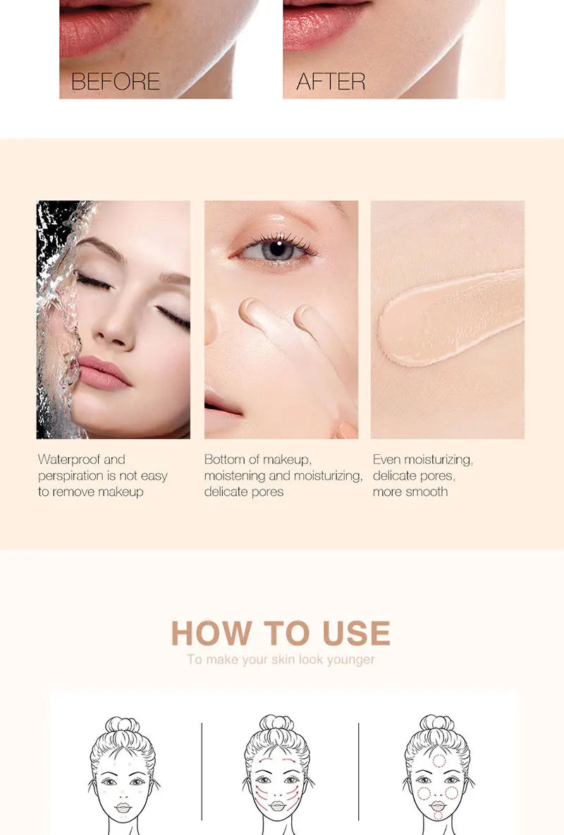 Transparent Liquid Foundation