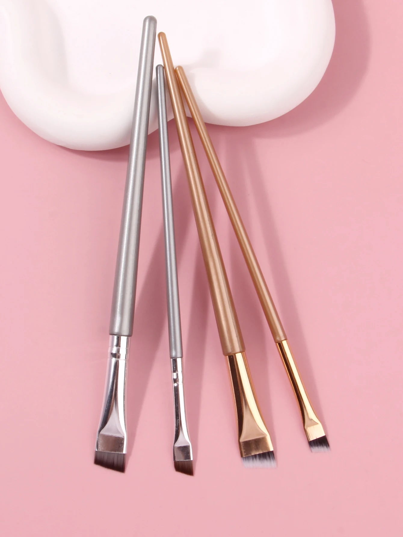 Precision Eyeliner Brush Set - 4 Pieces