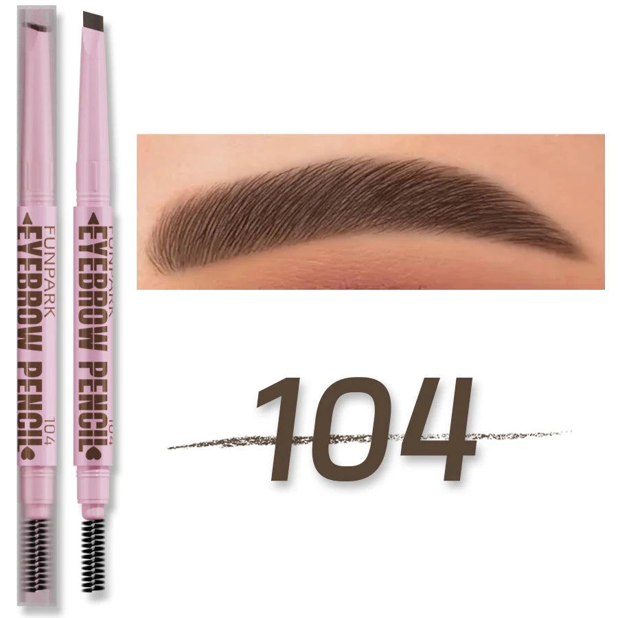 2-in-1 Waterproof Eyebrow Pencil