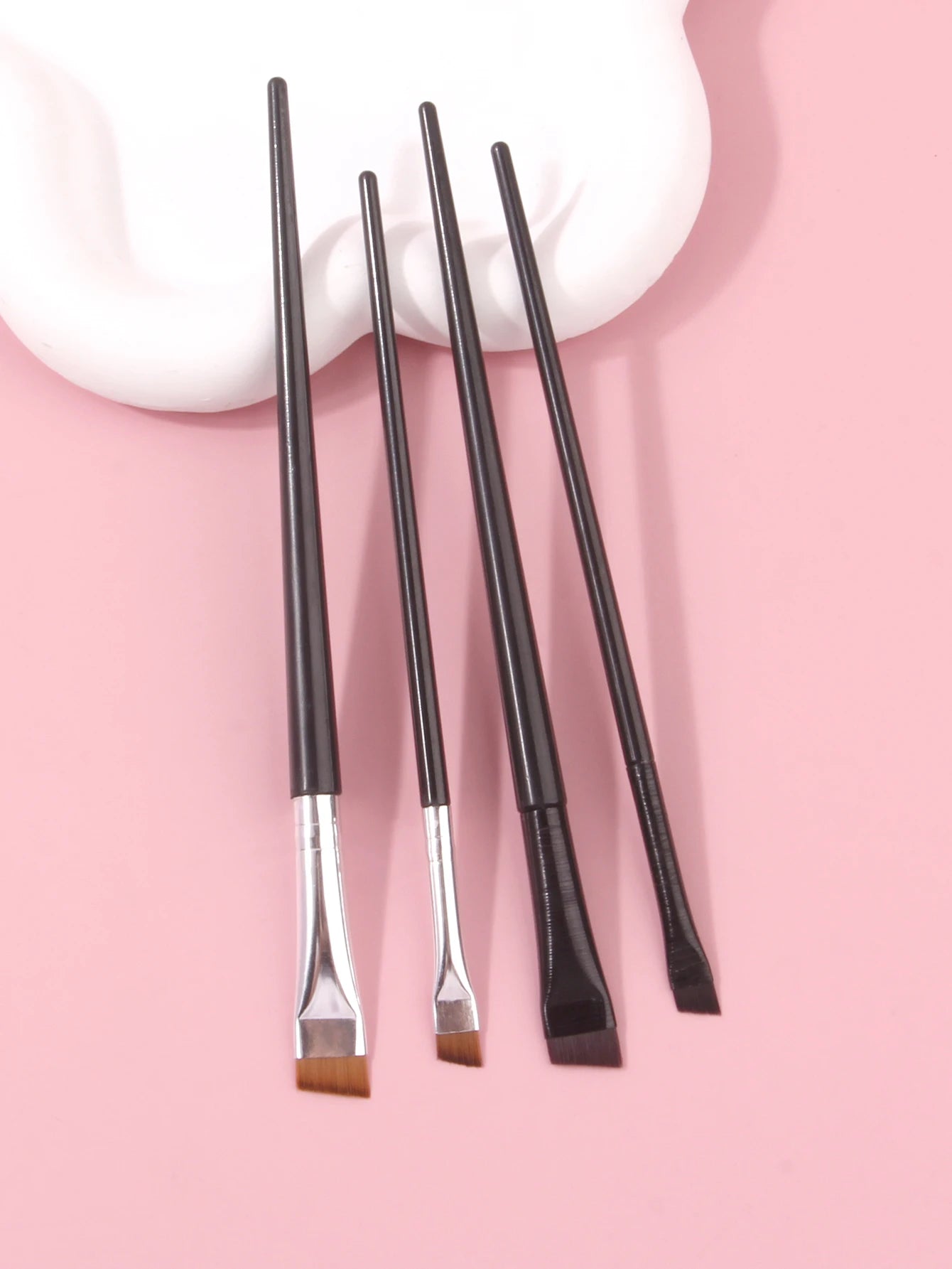 Precision Eyeliner Brush Set - 4 Pieces