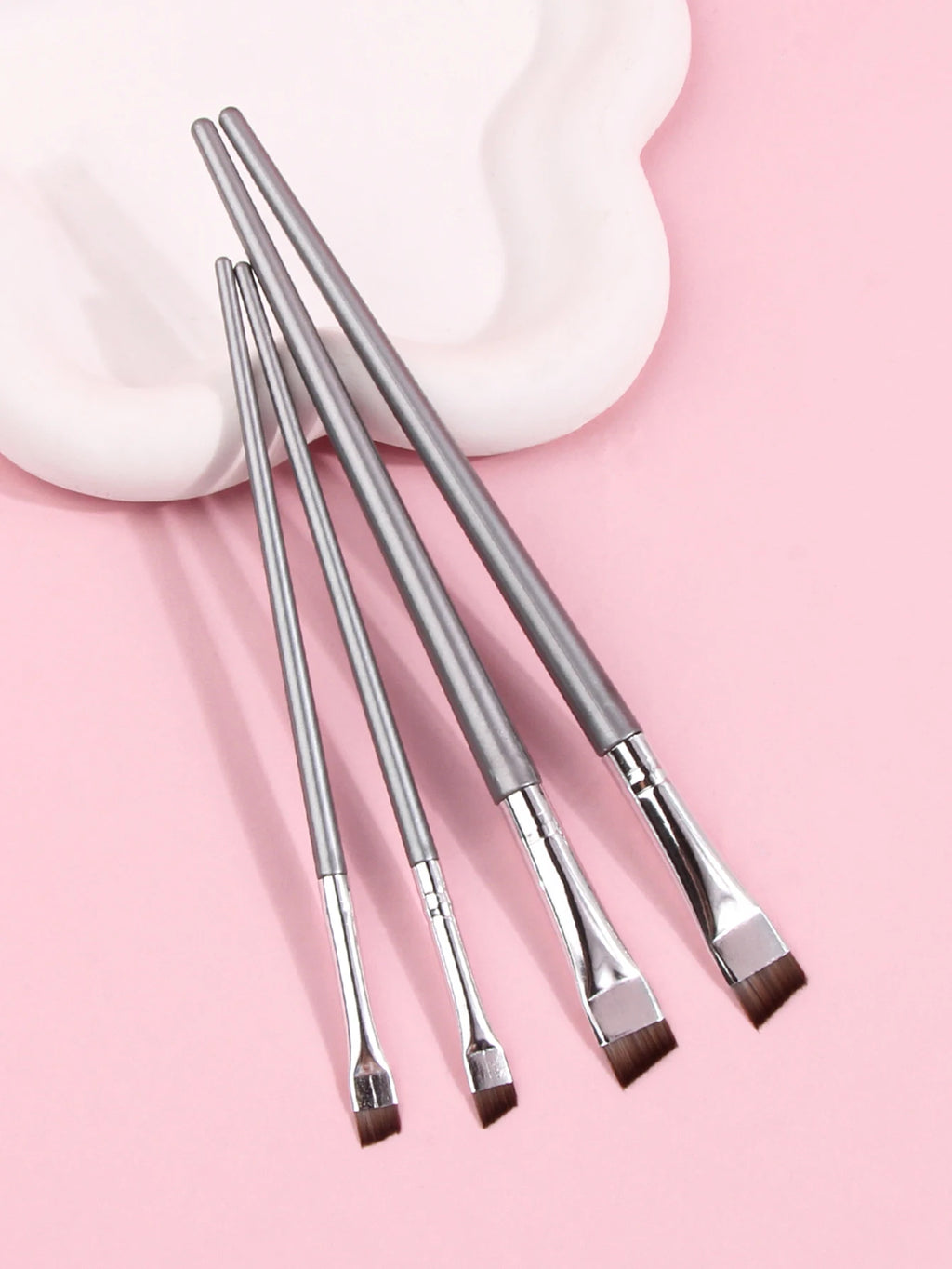 Precision Eyeliner Brush Set - 4 Pieces